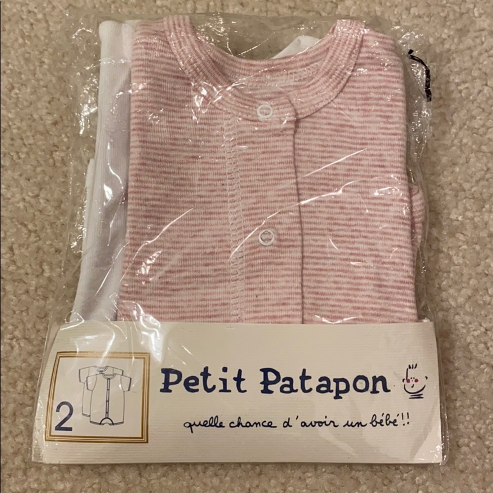 NWT Petit Patapon one piece lot of 2